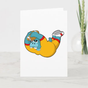 Carte Hippo à Football Sports