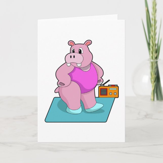 Carte Hippo at Fitness with Radio.PNG (Devant)