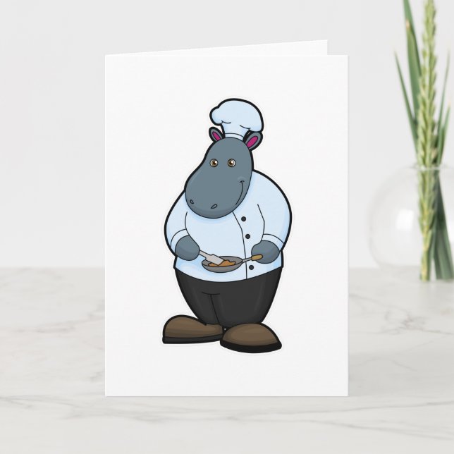 Carte Hippo cuisiner avec la Pan (Devant)
