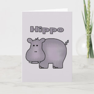 Carte Hippo mignon