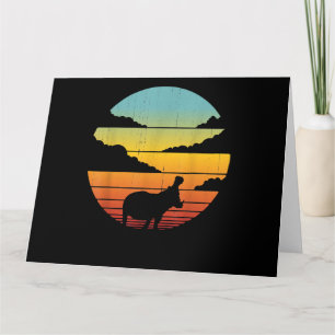 Carte Hippopotame 60s 70s Hippo Amateur d'Hippopotame