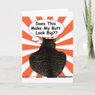 Carte Hippy Kitty Est-Ce Que Ça Fait De Mon Beurre Un Gr