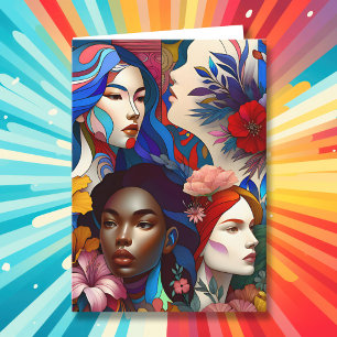 Carte Histoire de la Journée internationale des femmes