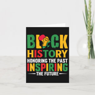 Carte Histoire Noire briser chaque chaîne Histoire Noire