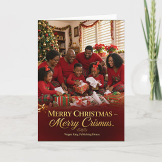 Carte Histoires de l'âme jamaïcaine — Joyeux Noël 