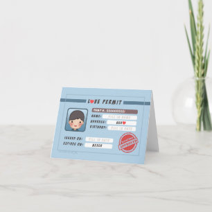 Carte HJ-Story : Permis d'amour (Garçon)