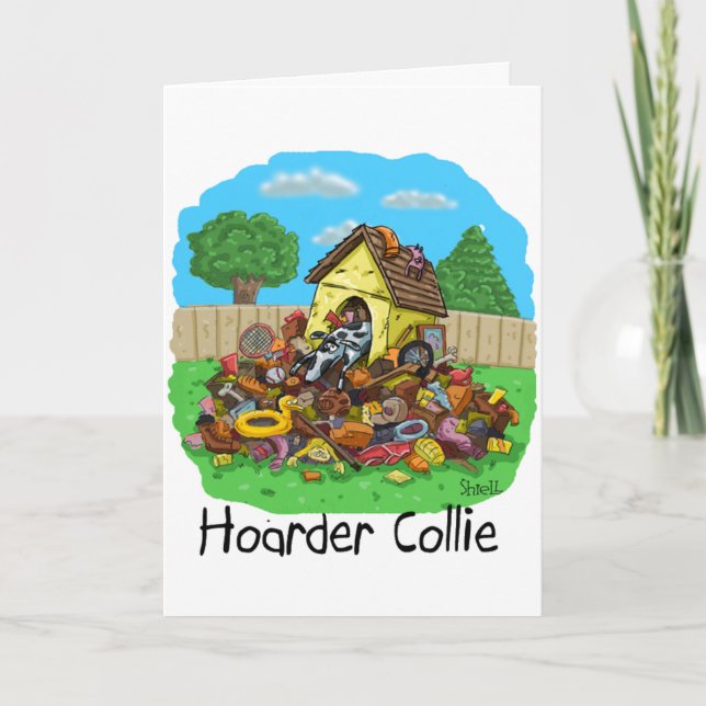 Carte Hoarder Collie (Devant)