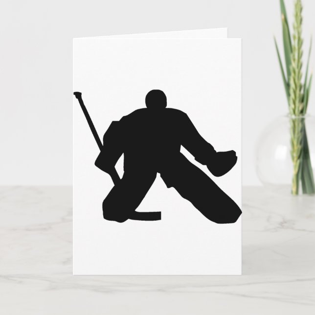 Carte Hockey - Goalie (Devant)