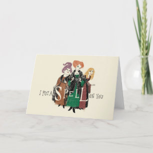 Carte Hocus Pocus Sanderson Soeurs Spellbound