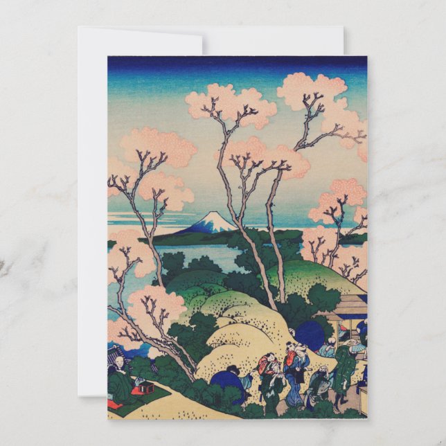 Carte Hokusai - Goten-Yama-Hill (Devant)
