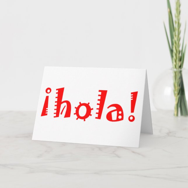 Carte Hola (Devant)