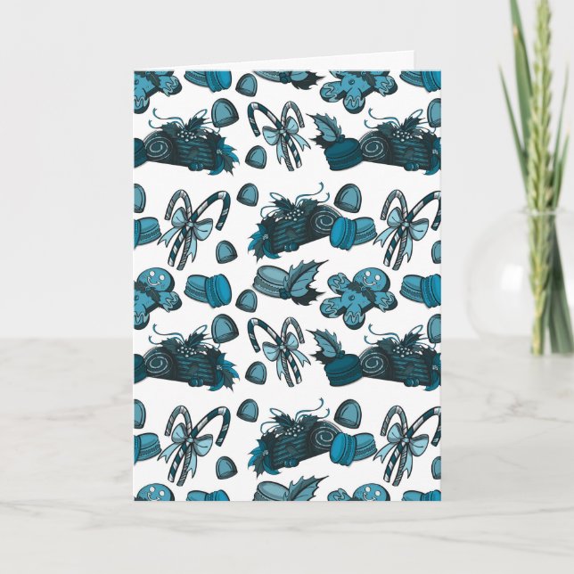 Carte Holiday Sweets- Ice (Solid) (Devant)