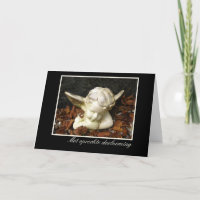 Carte hollandaise Sympathie Guardian Angel