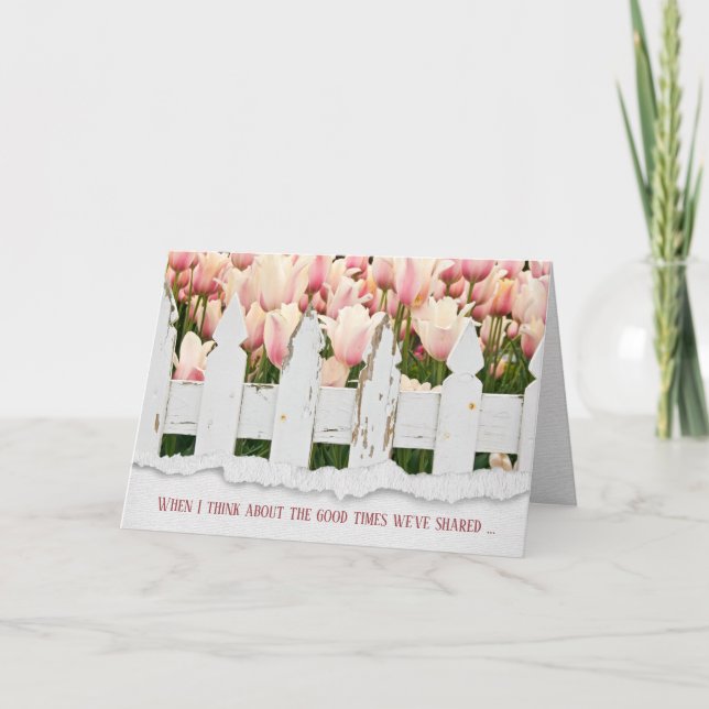 Carte Hollandaise Tulip Garden Friend (Devant)
