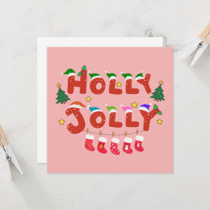 Carte Holly Jolly