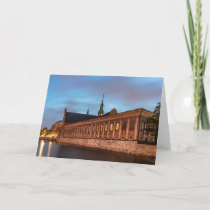 Carte Holmens Church Copenhagen Danemark