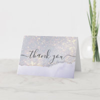 Holographique Parties scintillant violet Merci de 
