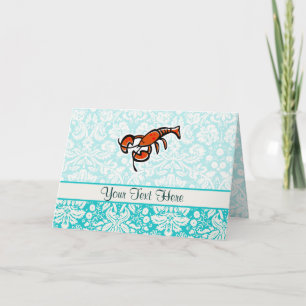 Carte Homard ; Cute