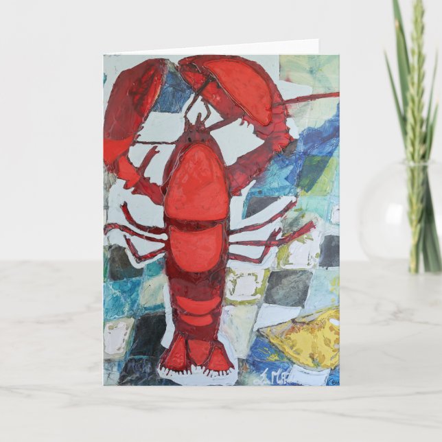 Carte Homard du Maine (Devant)