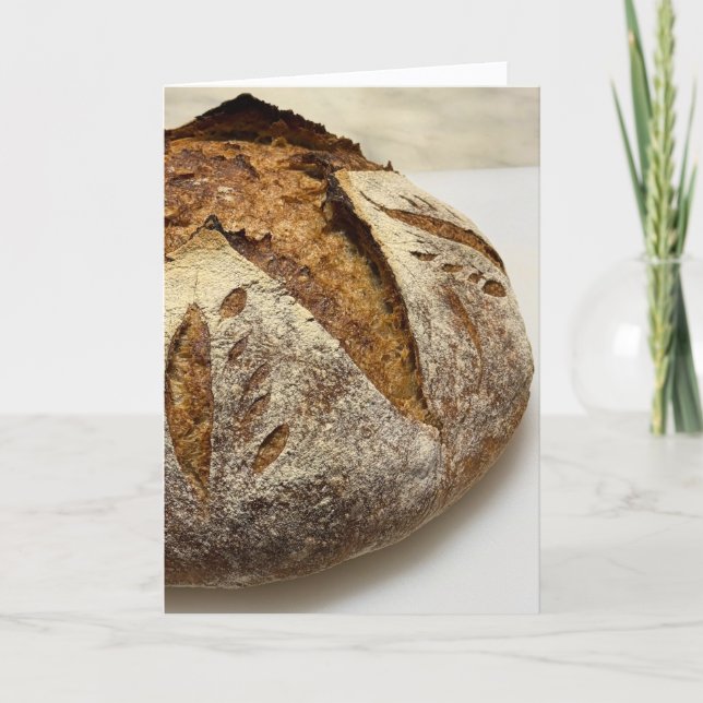 Carte Homemade Bread Blank Greeting Card (Devant)