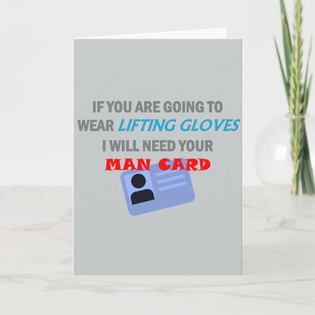 Carte homme Anniversaire (Devant)