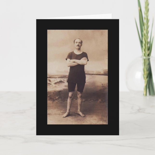 Carte Homme vintage (Devant)