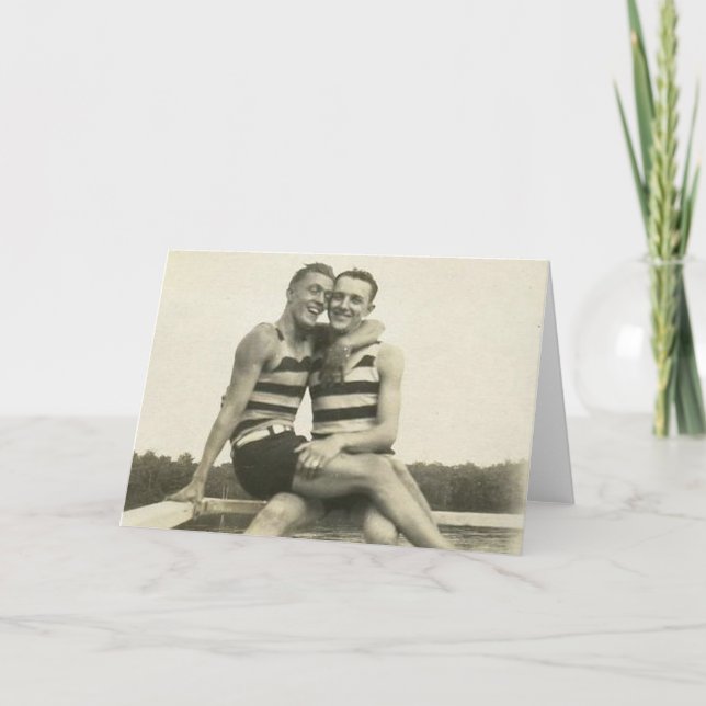 Carte Homosexuels vintages (Devant)