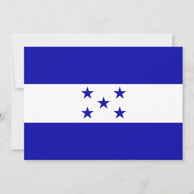 Carte Honduras (Devant)