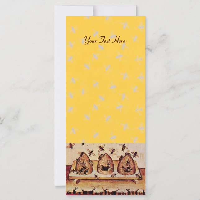 CARTE HONEY BEE, BEEKEEPER APIARIST (Devant)