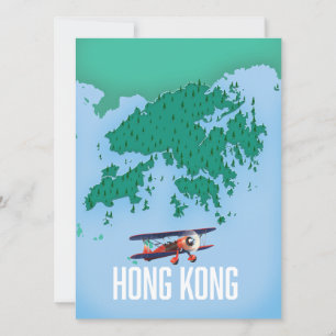 Carte Hong Kong