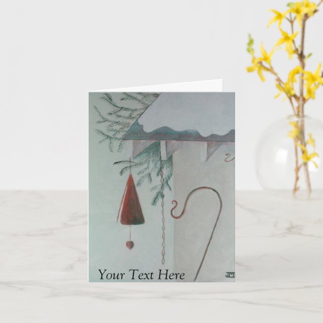 Carte Hook et Chime (Fleur jaune)