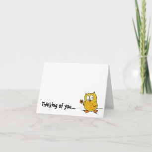 Carte hootio, pensant à vous