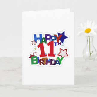 CARTE HOPE IT IS COOL LIKE YOU "11 YEARS OLD" CARD