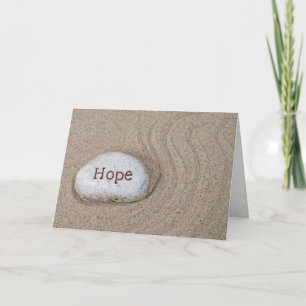 Carte Hope Stone in Sand