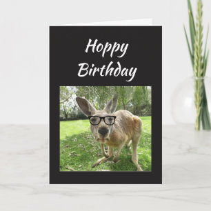 Carte Hoppy Birthday