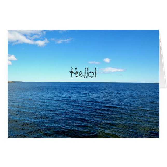 Carte Horizon (Devant horizontal)