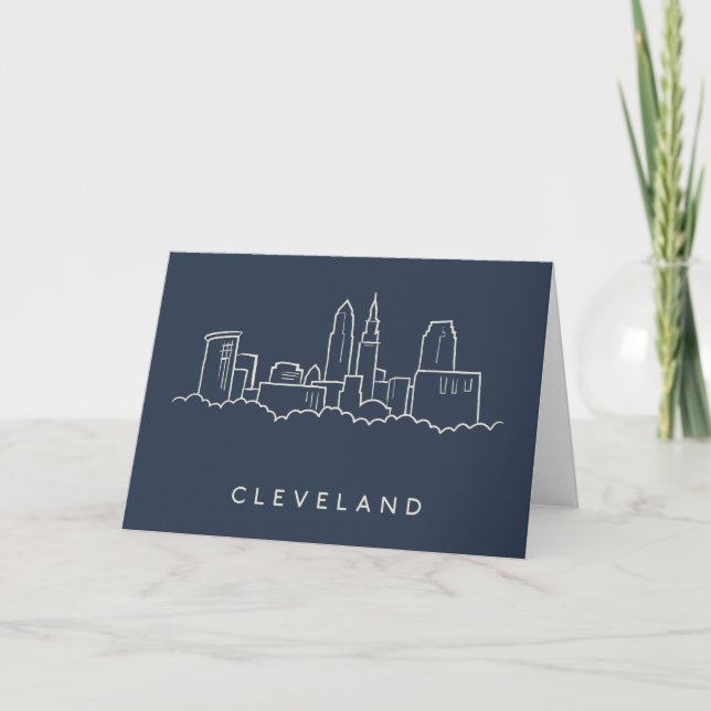 Carte Horizon de Cleveland Ohio (Devant)