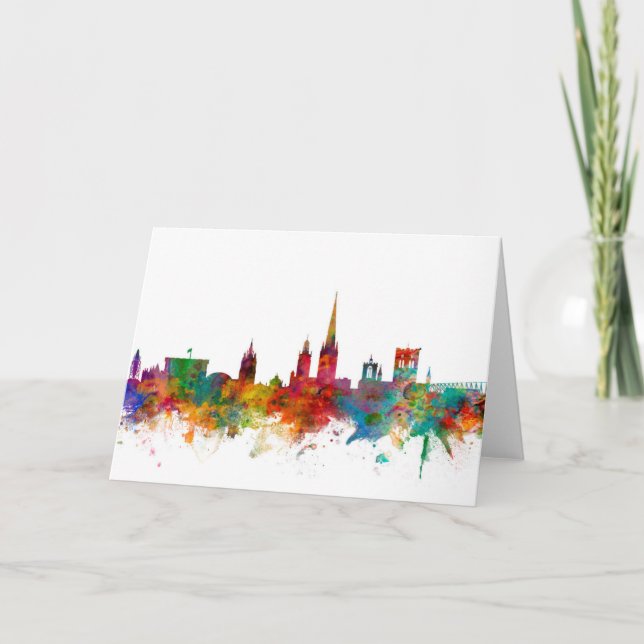 Carte Horizon de Norwich Angleterre (Devant)