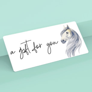 Carte Horse Business Riding Services Certificat cadeau