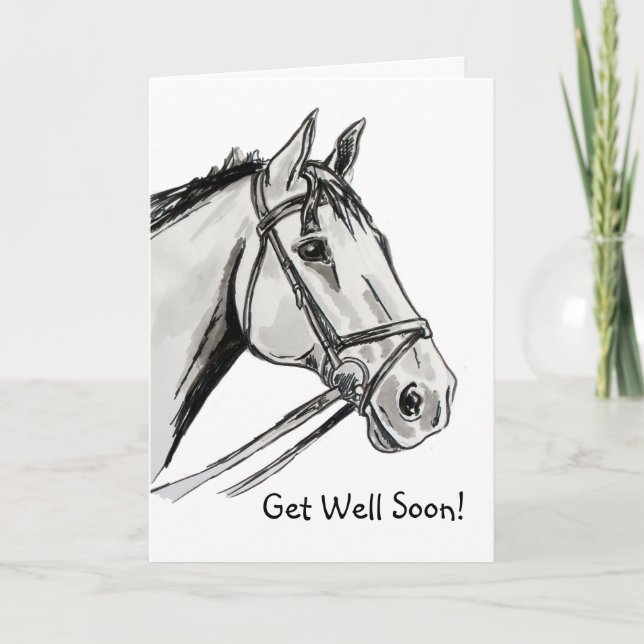 Carte Horsey Va Bien Bientôt (Devant)