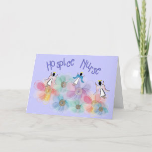 Carte Hospice Nurse WHISPY Angels Design
