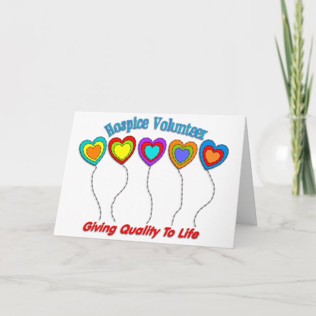 Carte Hospice Volunteer (Devant)