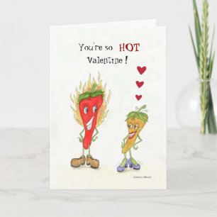 Carte Hot Pepper Valentine
