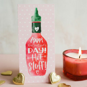 Carte Hot Suff Heureuse Sainte-Valentin   Bouteille de s
