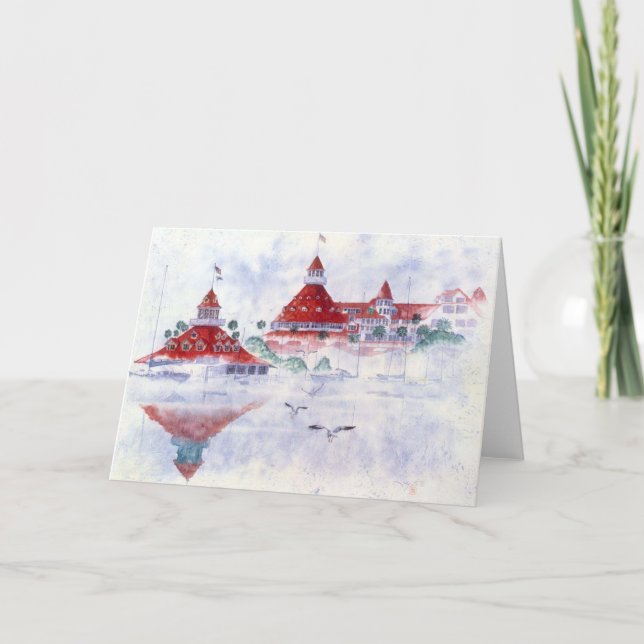 CARTE HOTEL DEL CORONADO & BOATHOUSE (Devant)