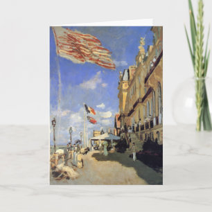 Carte Hôtel des Roches Noires, Trouville de Claude Monet