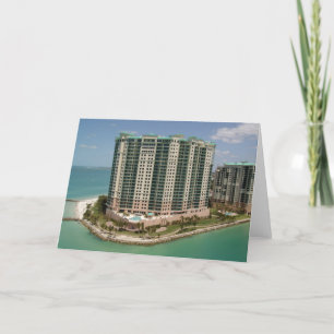 Carte Hôtel du front de mer, île de Marco, la Floride,