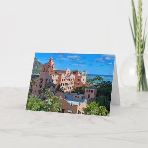 Carte Hôtel Royal Hawaii Waikiki