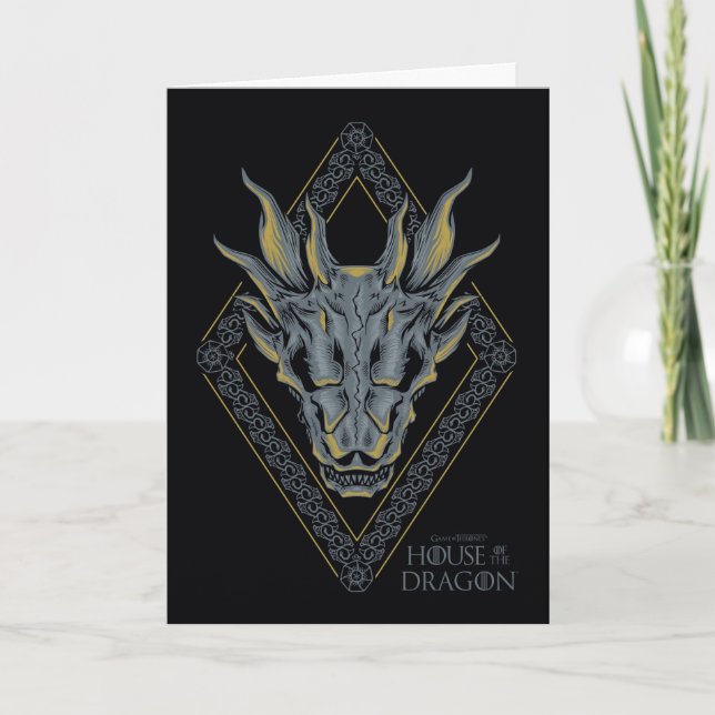 Carte HOUSE of the Dragon | Skull Diamond Crest (Devant)