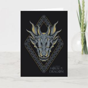 Carte HOUSE of the Dragon   Skull Diamond Crest